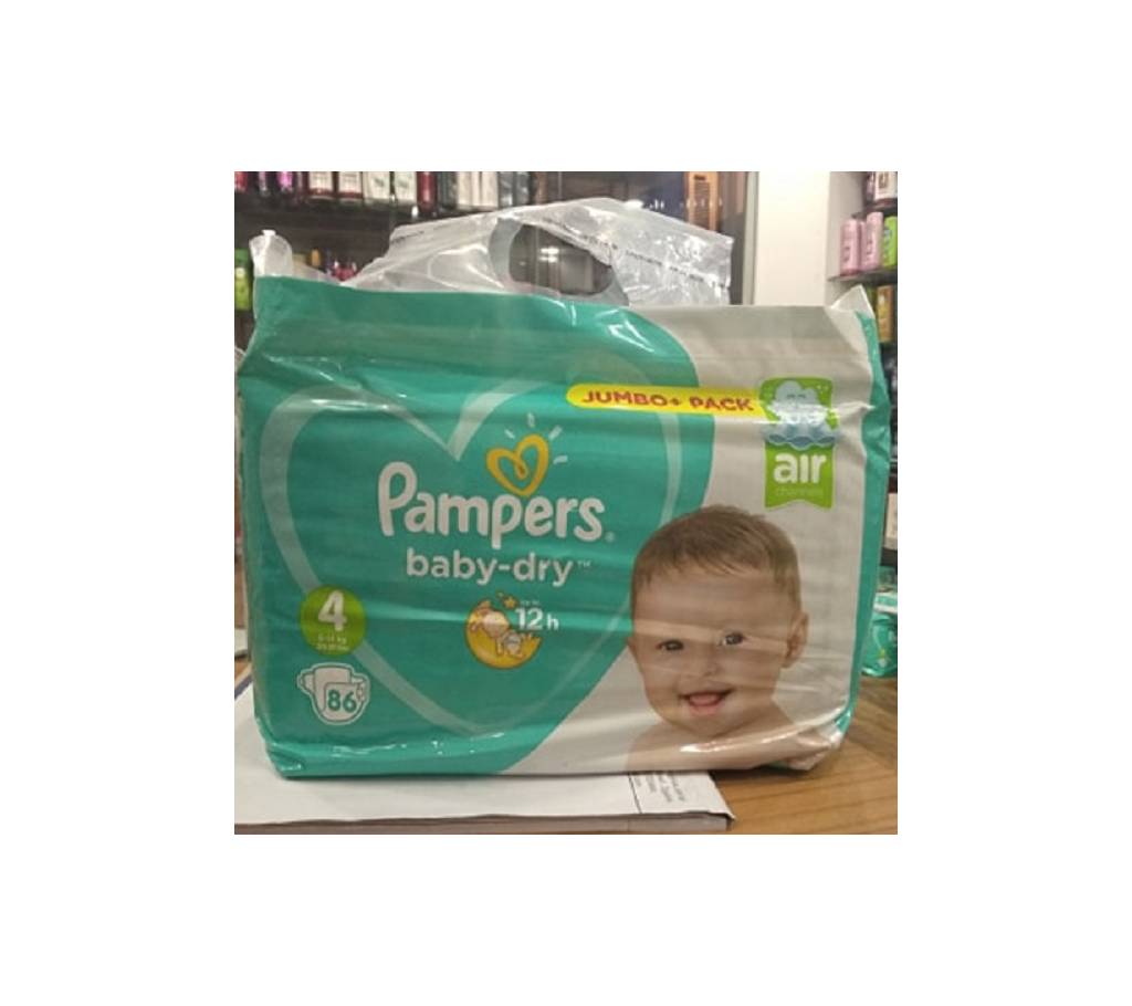 Pampers Jumbo pack Size 4 (9-14 kg) - UK বাংলাদেশ - 794367