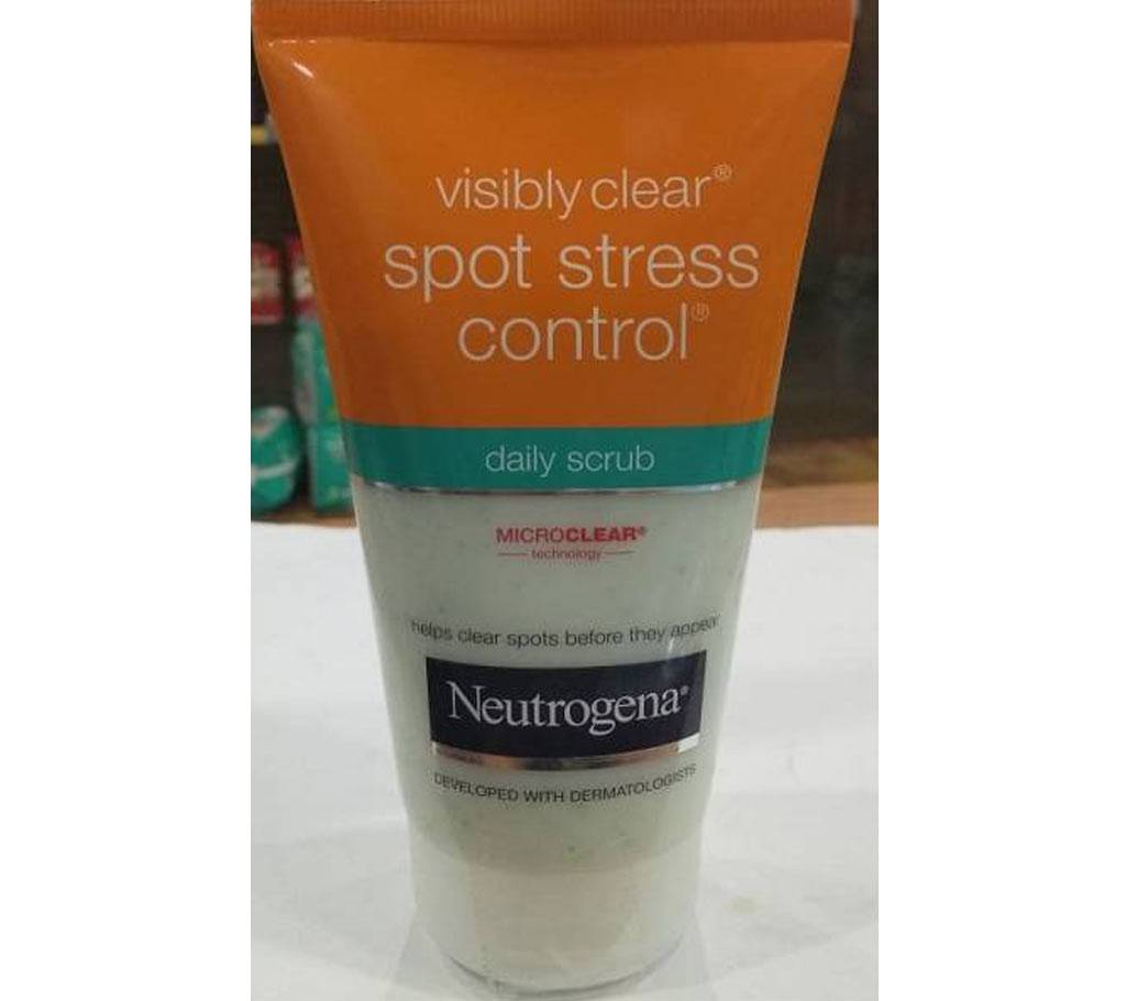 Neutrogena Visibly Clear spot stress control Daily Scrub 150ml - UK বাংলাদেশ - 794422