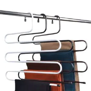 5 Layers Stainless Steel Multi-Functional Clothes Hangers