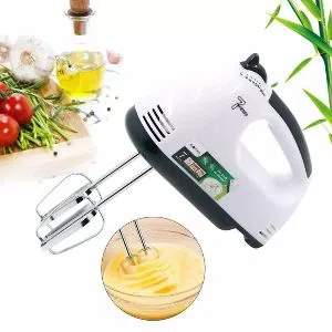 7 Speed Electric Food Dough Mixer Handheld Whisk Egg Beater