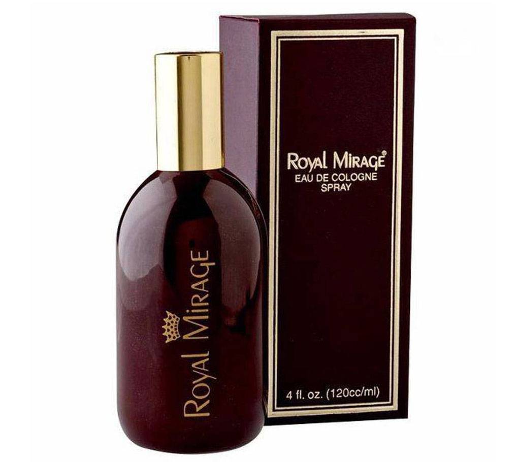 Royal Mirage Brown Eau de Cologne Classic Perfume 120ml - UAE বাংলাদেশ - 684949