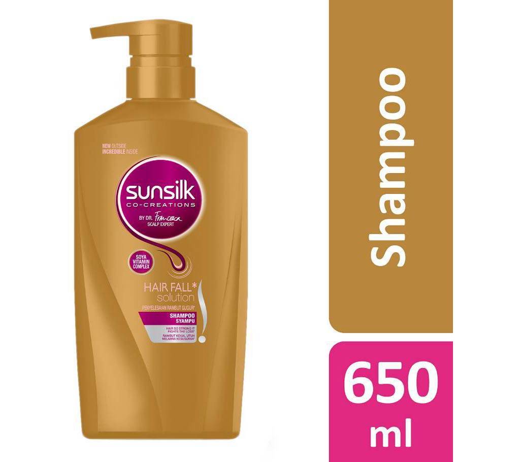 Sunsilk Hair Fall Solution শ্যাম্পু - 650 ml - Thailand বাংলাদেশ - 777699