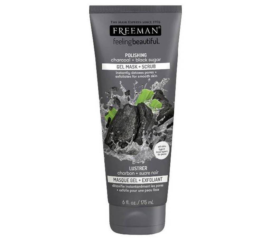 Freeman polishing charcoal+black sugar Gel Face Wash 175ml বাংলাদেশ - 678366