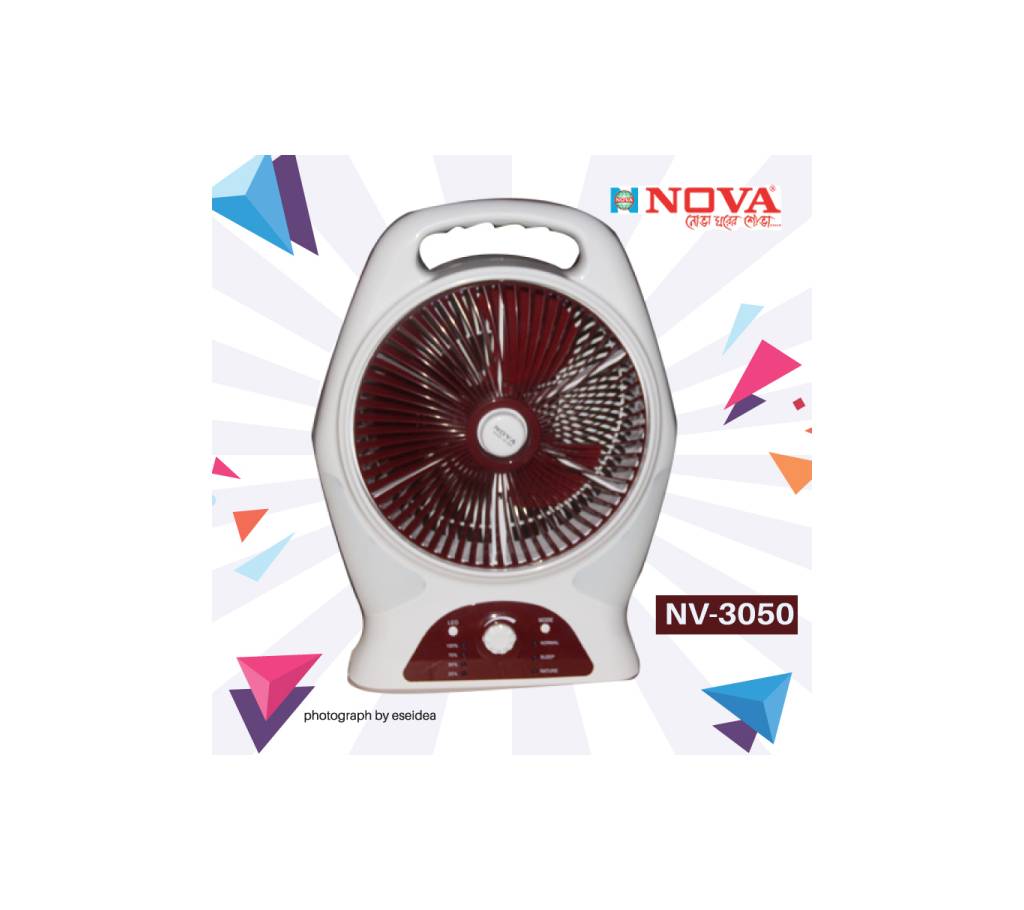 Nova NV-3050 (12”) রিচার্জেবল ফ্যান বাংলাদেশ - 803906