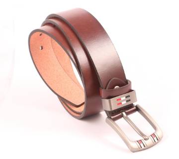 Brown Artificial Leather Belt For Men