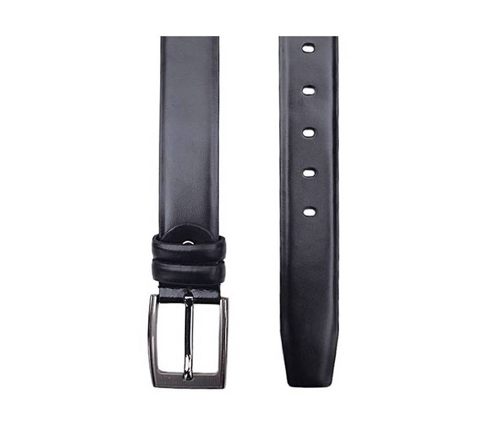 Menz Black Leather Formal Belt বাংলাদেশ - 664297