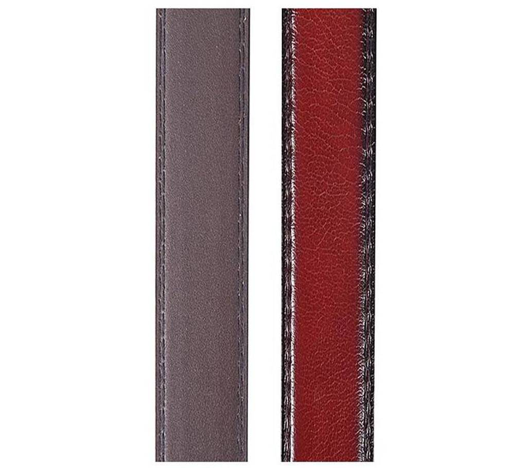 Browm Mixed Leather Casual Belt for Men বাংলাদেশ - 664321