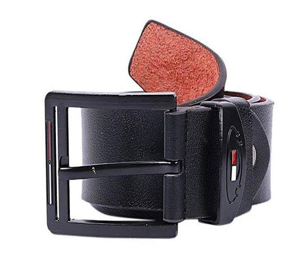 Black Leather Formal Belt For Men বাংলাদেশ - 692236
