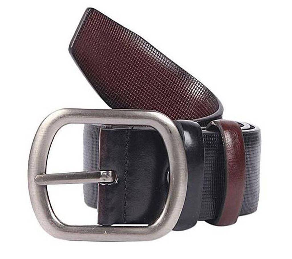 Black Artificial Leather Casual Belt for Men বাংলাদেশ - 692264