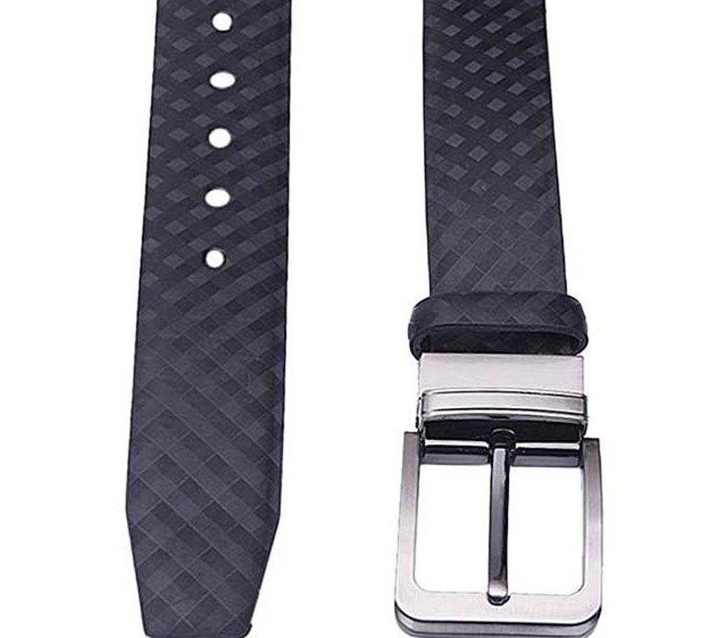 Black Leather Formal Belt For Men বাংলাদেশ - 692275