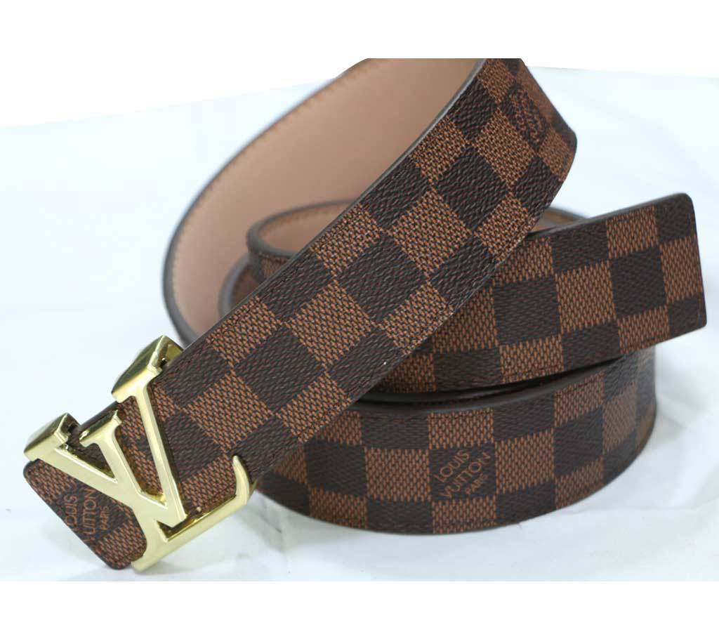Best Leather Brown Artificial Leather Belt for men বাংলাদেশ - 738819