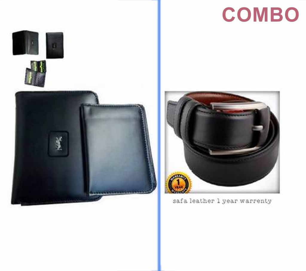 Best Leather belt & wallet Combo বাংলাদেশ - 738846