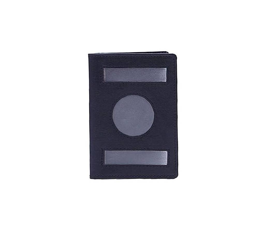 Leather Passport Cover - Black বাংলাদেশ - 886647