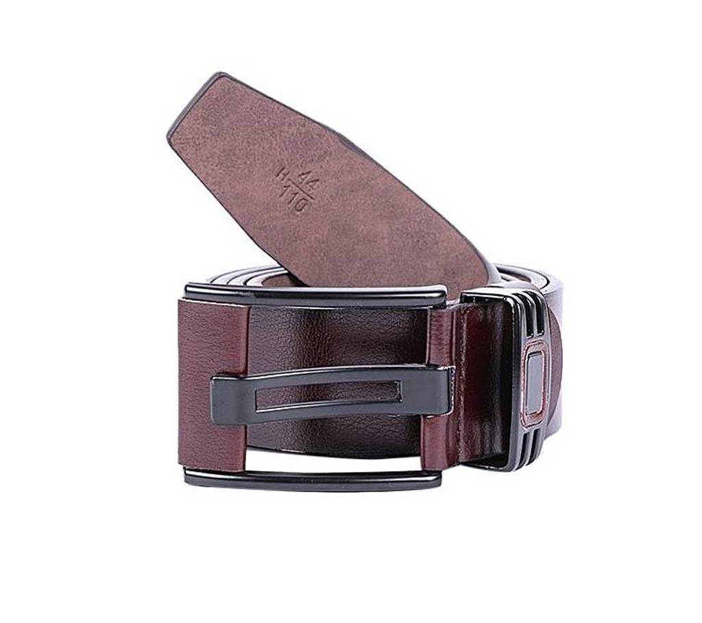 Dark Chocolate Leather Casual Belt বাংলাদেশ - 678503