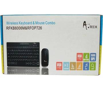 A.tech Wireless Mouse & Keyboard