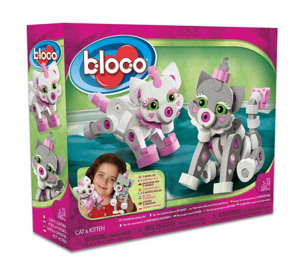 Bloco Toys Cat & Kitten Building Kit টয় বাংলাদেশ - 918221