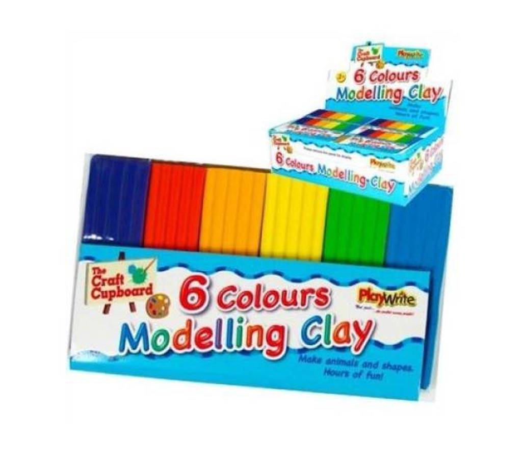 Modeling clay Toys (Total 40 gm and 6 color) বাংলাদেশ - 668271