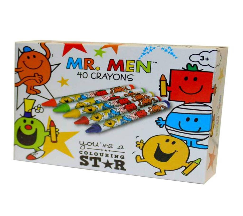 Mr. Men 40 Crayon Set বাংলাদেশ - 668628