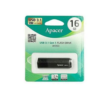 Apacer AH353 - USB 3.1 Pendrive - 16GB - Black