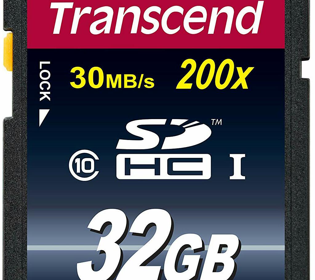 Transcend SDHC SD মেমোরি কার্ড - 32GB বাংলাদেশ - 843818