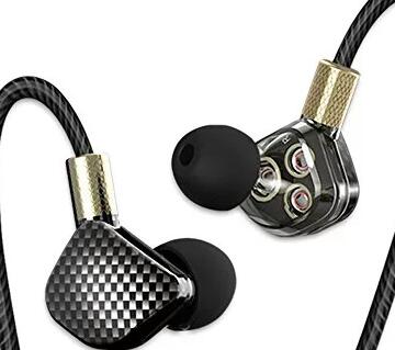 QKZ KD6 Earphone 6 Units Balanced Armature BA Drivers In-Ear Monitor Noise Cancelling Custom Earphone/Headset