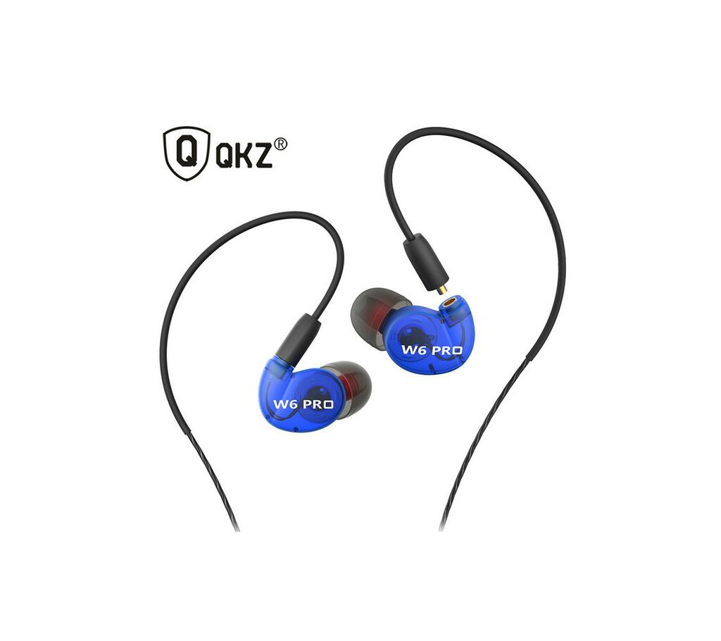 QKZ W6PRO Plug-in Sports Earphones বাংলাদেশ - 722968
