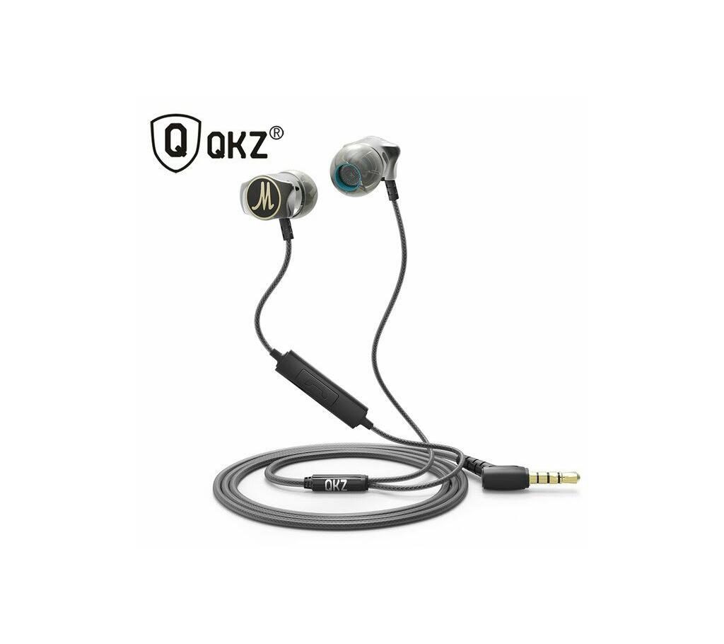 QKZ DM7 Zinc Alloy In Ear Earphones HiFi Earphone বাংলাদেশ - 722969