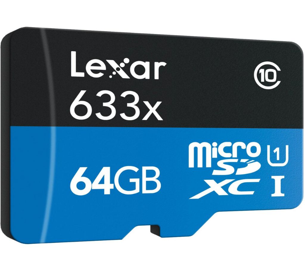 Lexar High-Performance 64GB MicroSDXC 633x Class10 UHS-I U3 মেমোরি কার্ড বাংলাদেশ - 1042768