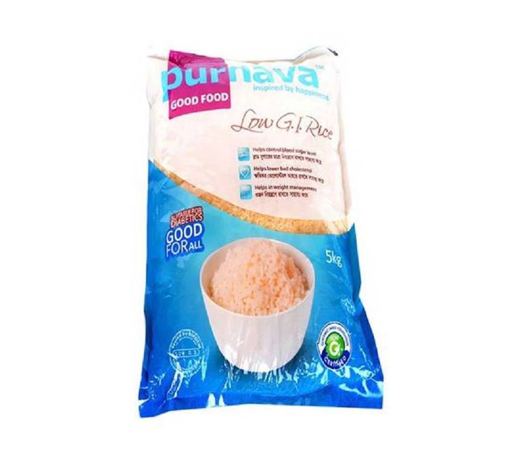 Purnava Low G.I. Rice 5 KG বাংলাদেশ - 670907