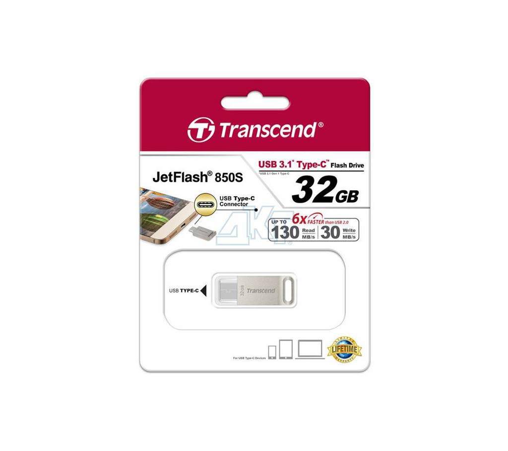 Transcend পেনড্রাইভ 850S USB 3.1 Type C Capacity:32GB বাংলাদেশ - 673226