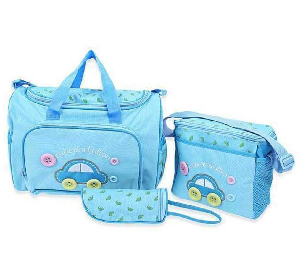 Multifunction Baby Diaper Bag-Sky Blue বাংলাদেশ - 717074