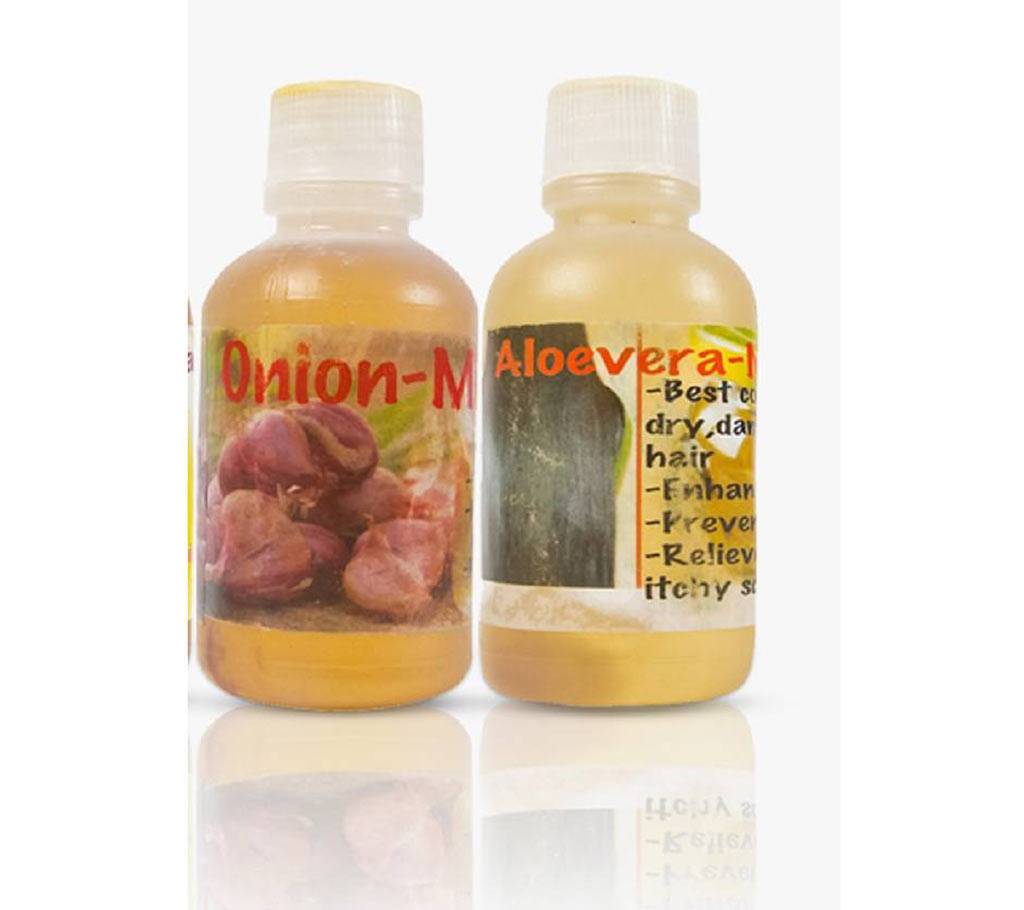 Onion & ALOEVERA - MIRACLE HAIR OIL বাংলাদেশ - 675693