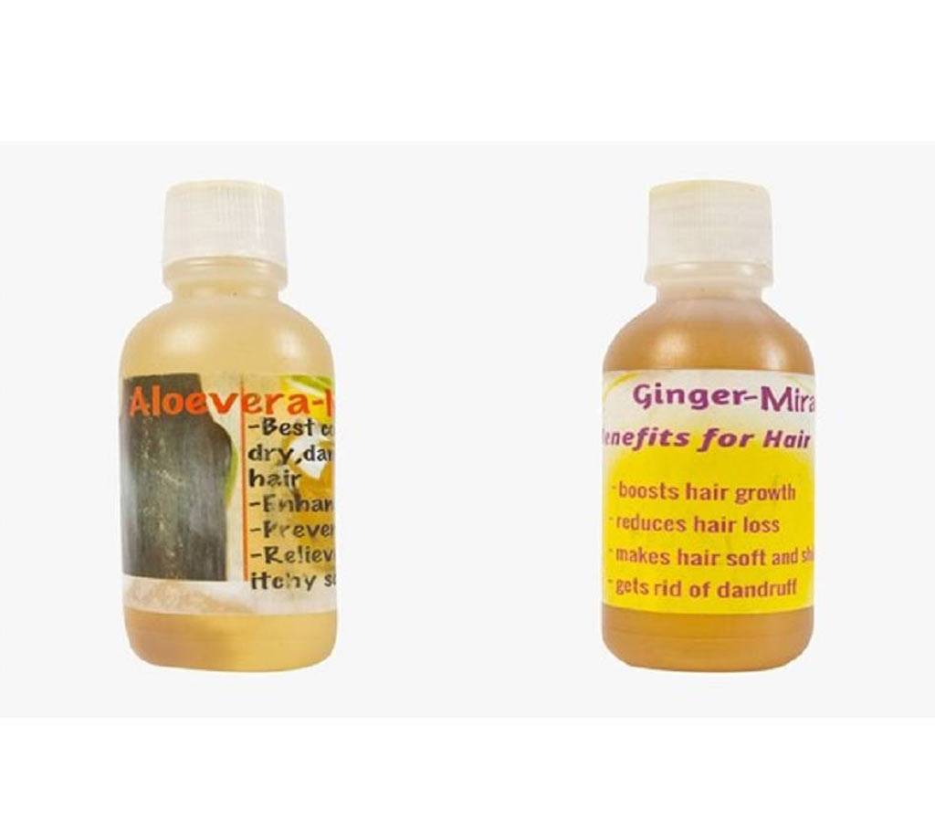 Alovera & Ginger - MIRACLE HAIR OIL বাংলাদেশ - 675719