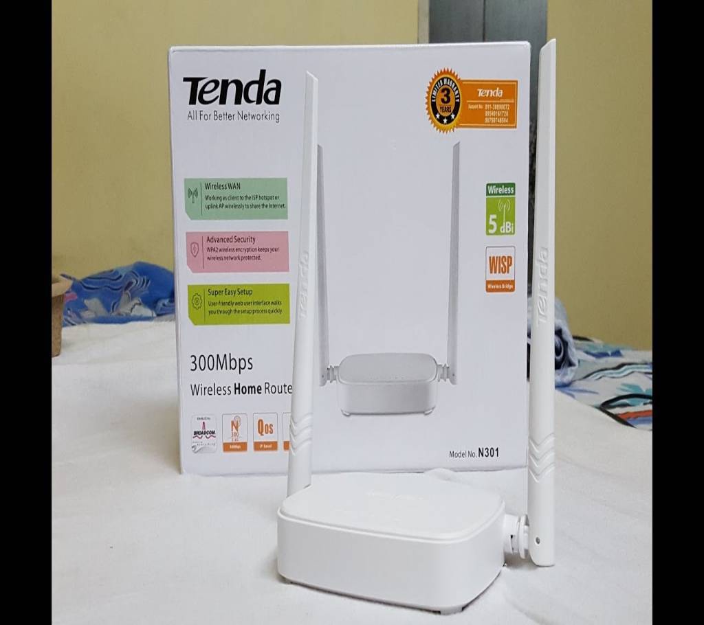 Tenda Router - Model-N301 বাংলাদেশ - 678334