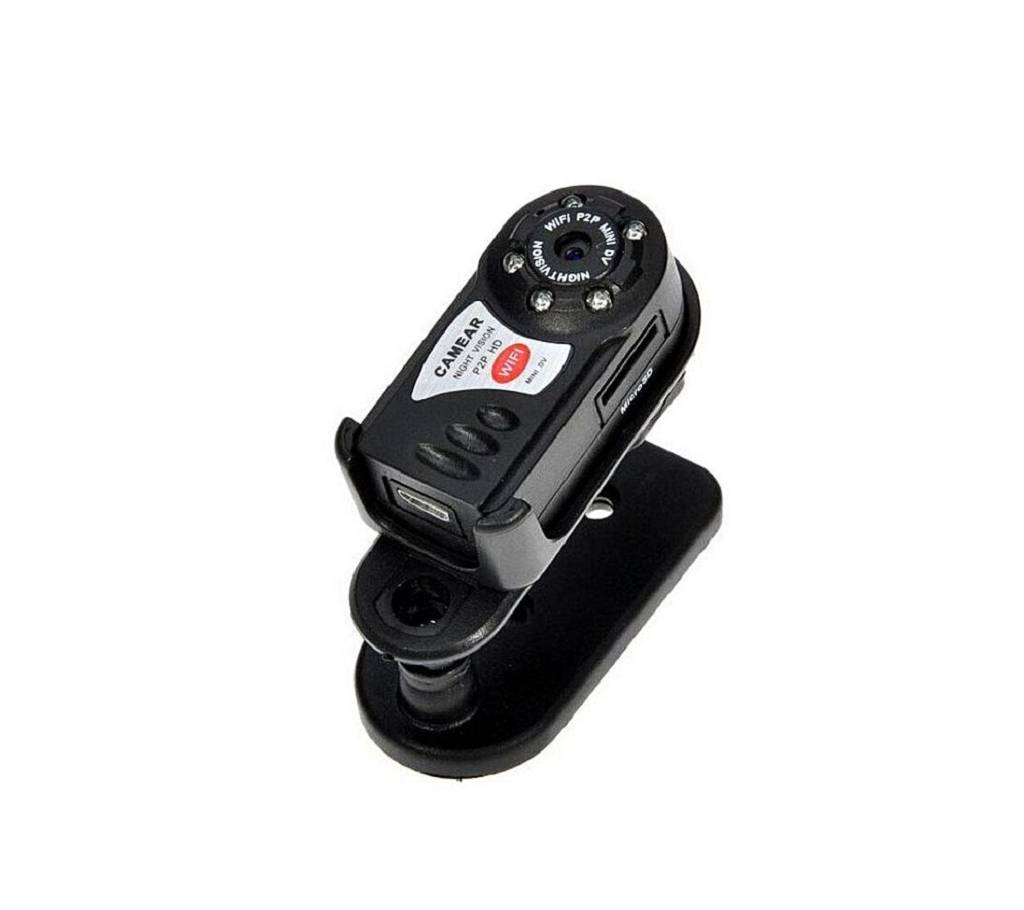 Q7 Mini WiFi Spy HD ক্যামেরা - Black বাংলাদেশ - 781791