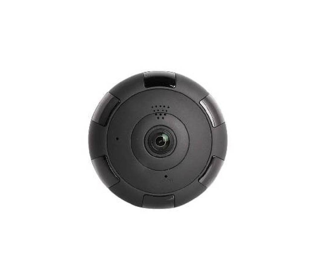 V380 Panoramic Wifi IP Camera 360 Degree - black বাংলাদেশ - 696780