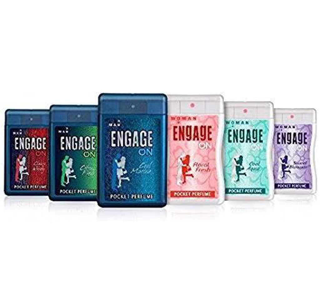 ENGAGE ON উইমেন পকেট পারফিউম (India) বাংলাদেশ - 763486