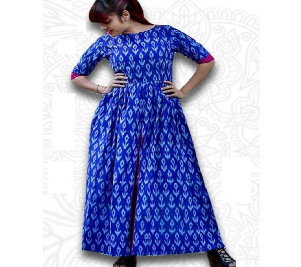 Fully Stitched Calico Voile With Screen Printed Kurti বাংলাদেশ - 679227