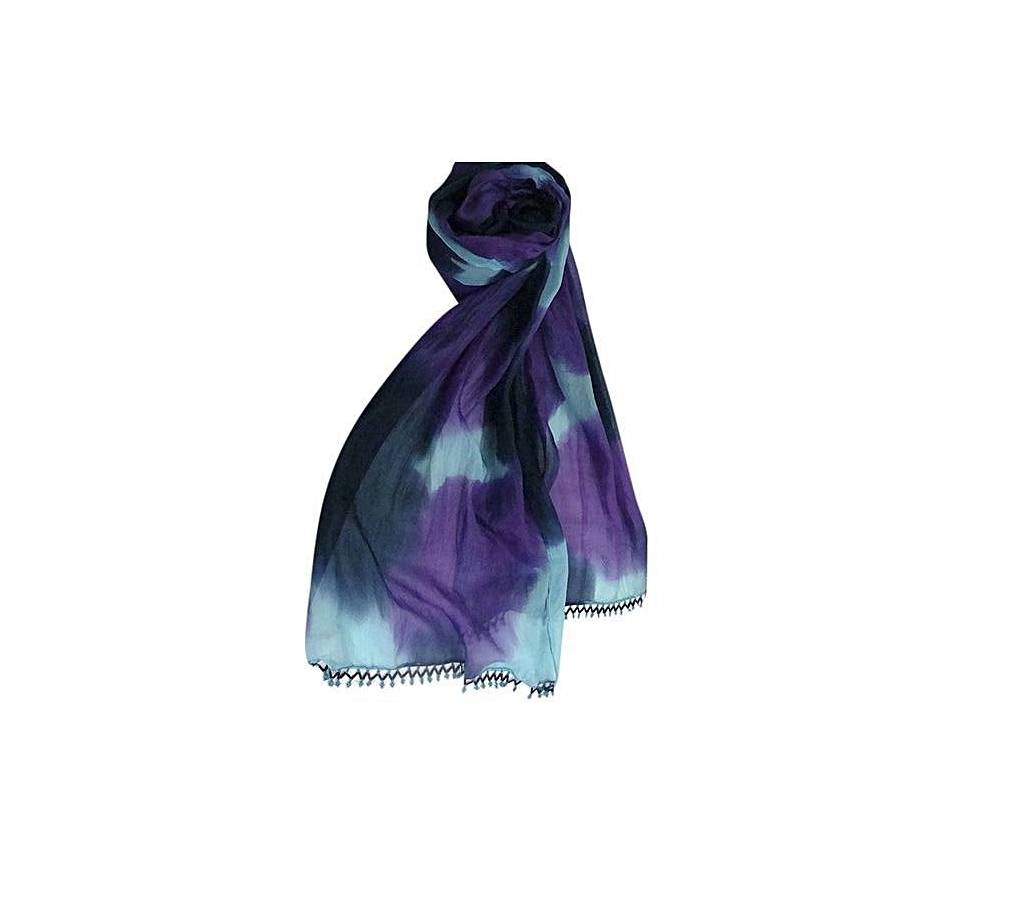 Artefact Purple Blue Silk Scarf For Women বাংলাদেশ - 679370