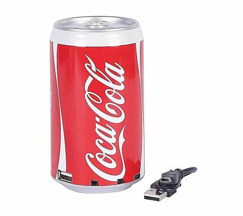 Coca Cola Can Multimedia speaker MP3 FM Radio USB Rechargeable বাংলাদেশ - 680631