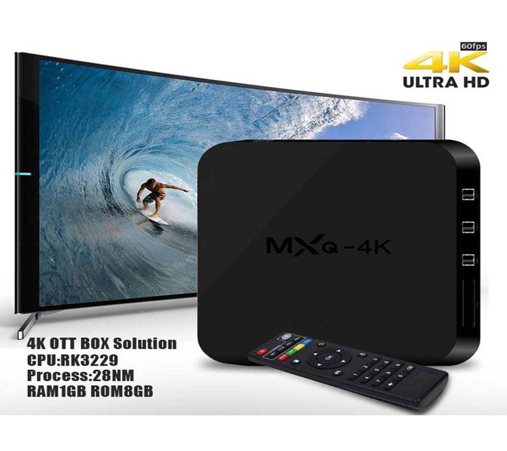 MXQ অ্যান্ড্রয়েড 1GB UHD 4K স্মার্ট TV বক্স বাংলাদেশ - 687725