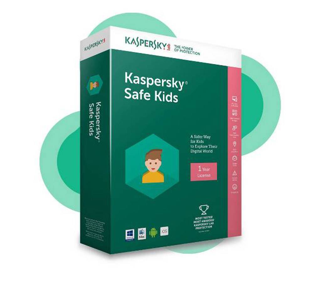 Kaspersky Safe Kids Protection (1 PC and 3 MOBILE) বাংলাদেশ - 706043