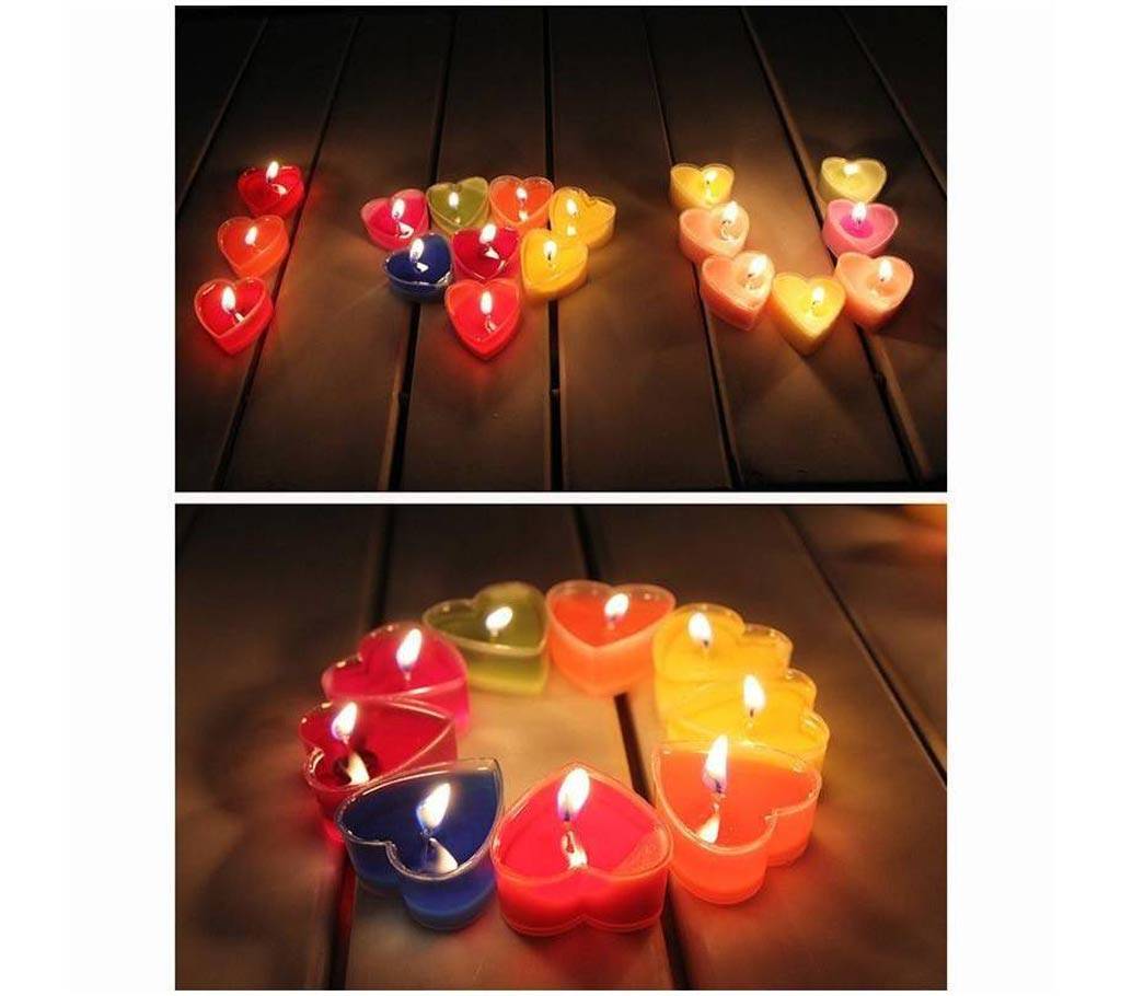 Colorful Candle - 9pcs বাংলাদেশ - 684445