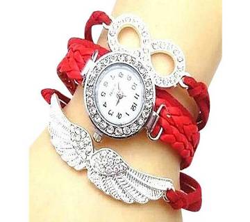 Bracelet Watch for Women- Red