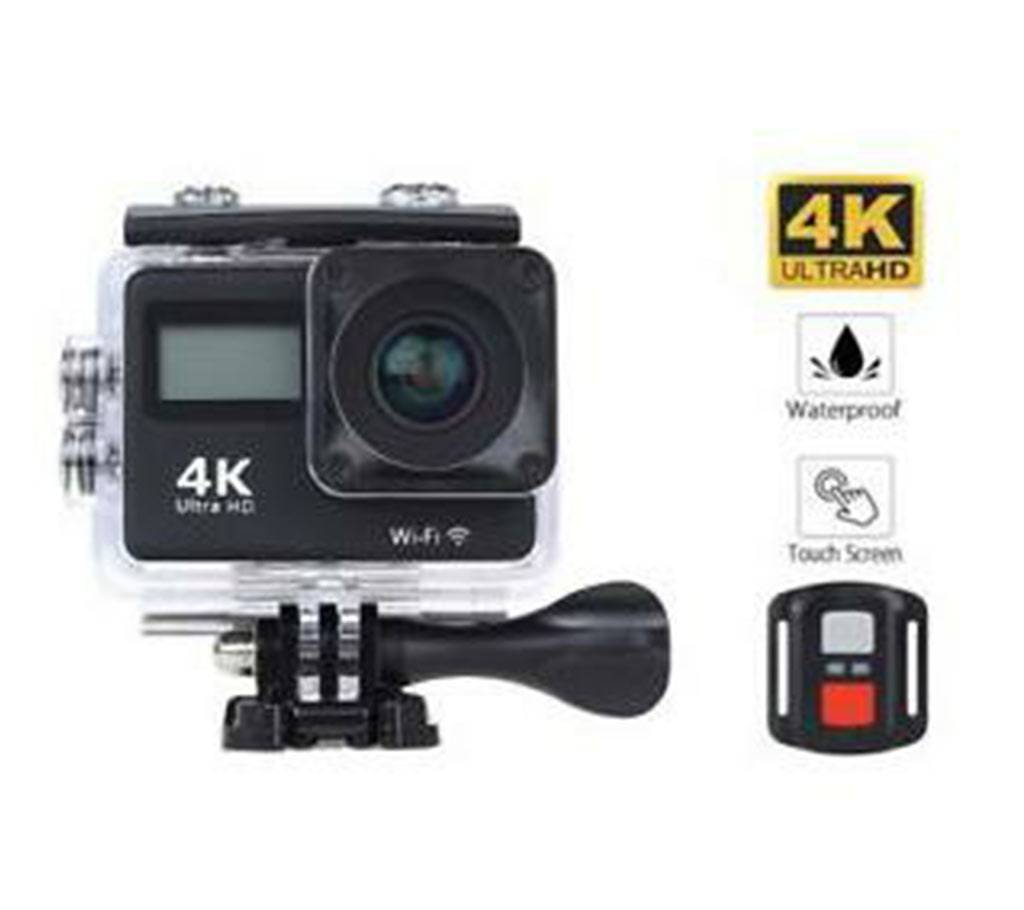 Ultra HD Dual screen 4K WIFI Action Camera 30m waterproof 2.0 Inch 170D ...