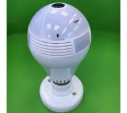 WiFi Bulb Camera 360 Degree Wireless 960P Fisheye Lens Cam Bulb