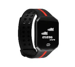 B07 Smart Fitness Tracker with Heart Rate and Blood Pressure Monitor