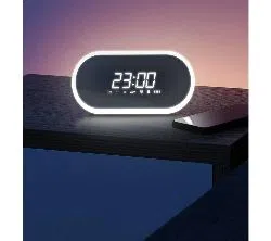 Baseus Encok E09 Wireless Speaker Stereo Alarm Clock - Black