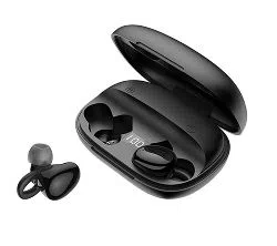 JOYROOM TL2 Bluetooth 5.0 TWS Wireless Earphones Touch Control Sports Earbuds with Mic Waterproof for iPhone Samsung Huawei - black