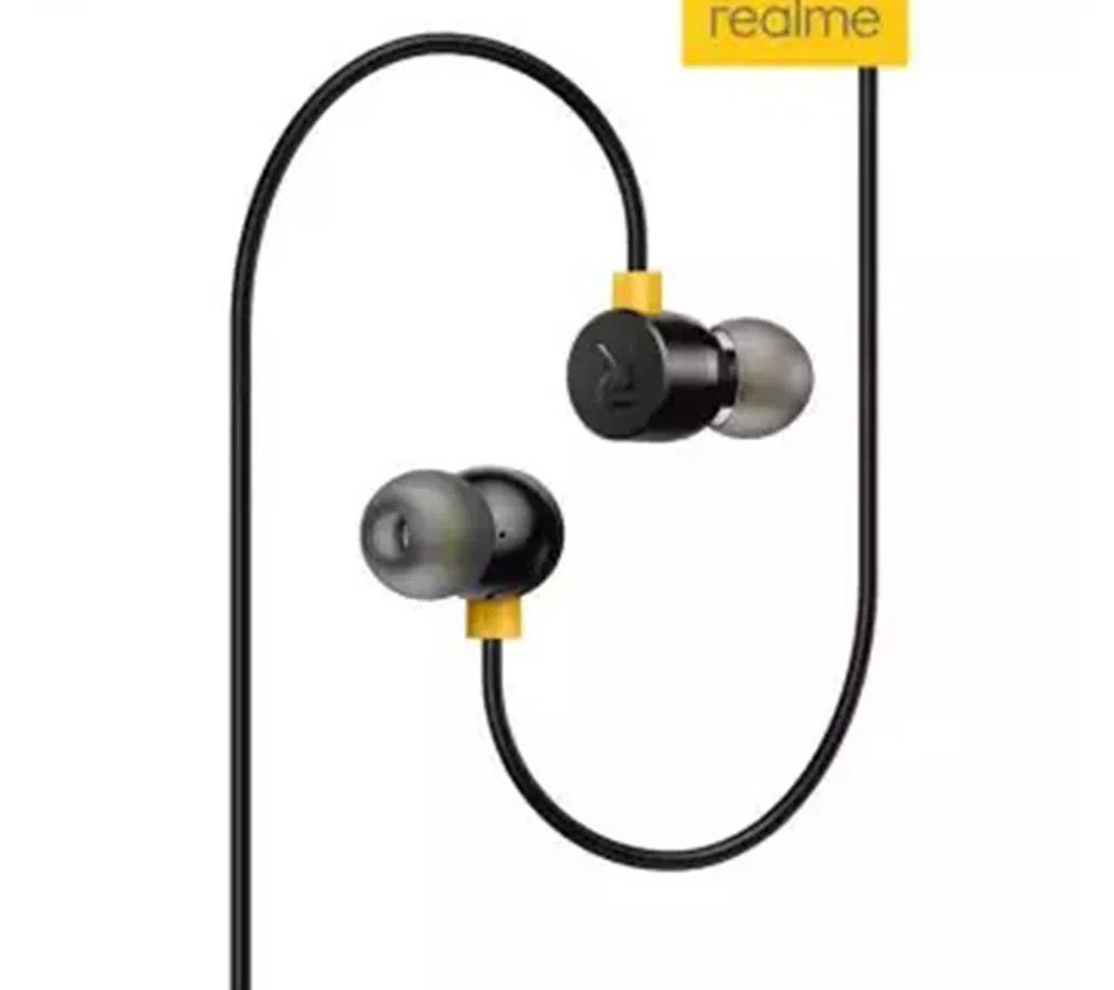 Realme Buds 2 Wired Earphones with Mic - Black